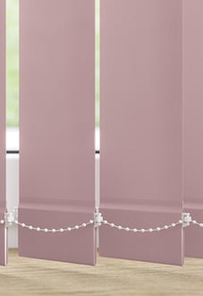 Roma, Rose Tint - Vertical Blind Slats